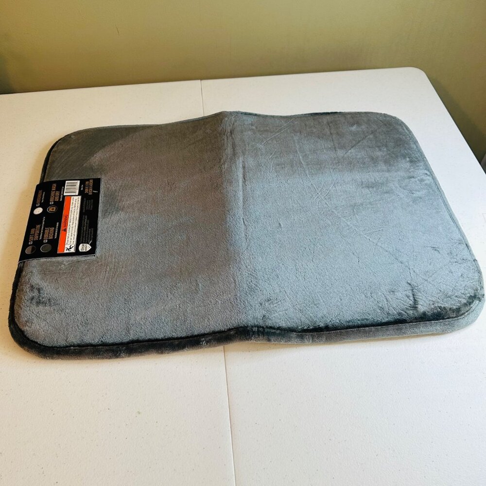 Gorilla Grip Memory Foam Bath Mat Bath Rug 24" X 17" Machine Wash and Dry